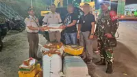 TNI AL Gagalkan Penyelundupan 445 Lembar Kulit Piton dan 32 Kura-Kura
