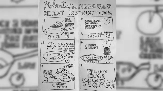 Cukup banyak orang yang ingin menyantap sia piza hangat-hangat, tapi sayangnya menghangatkannya secara salah. (Sumber @JulesRPG)