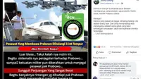 [Cek Fakta] Pesawat Prabowo Subianto
