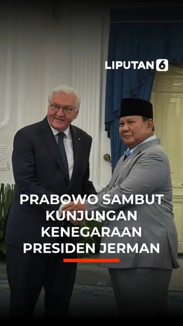 Prabowo Sambut Kunjungan Kenegaraan Presiden Jerman