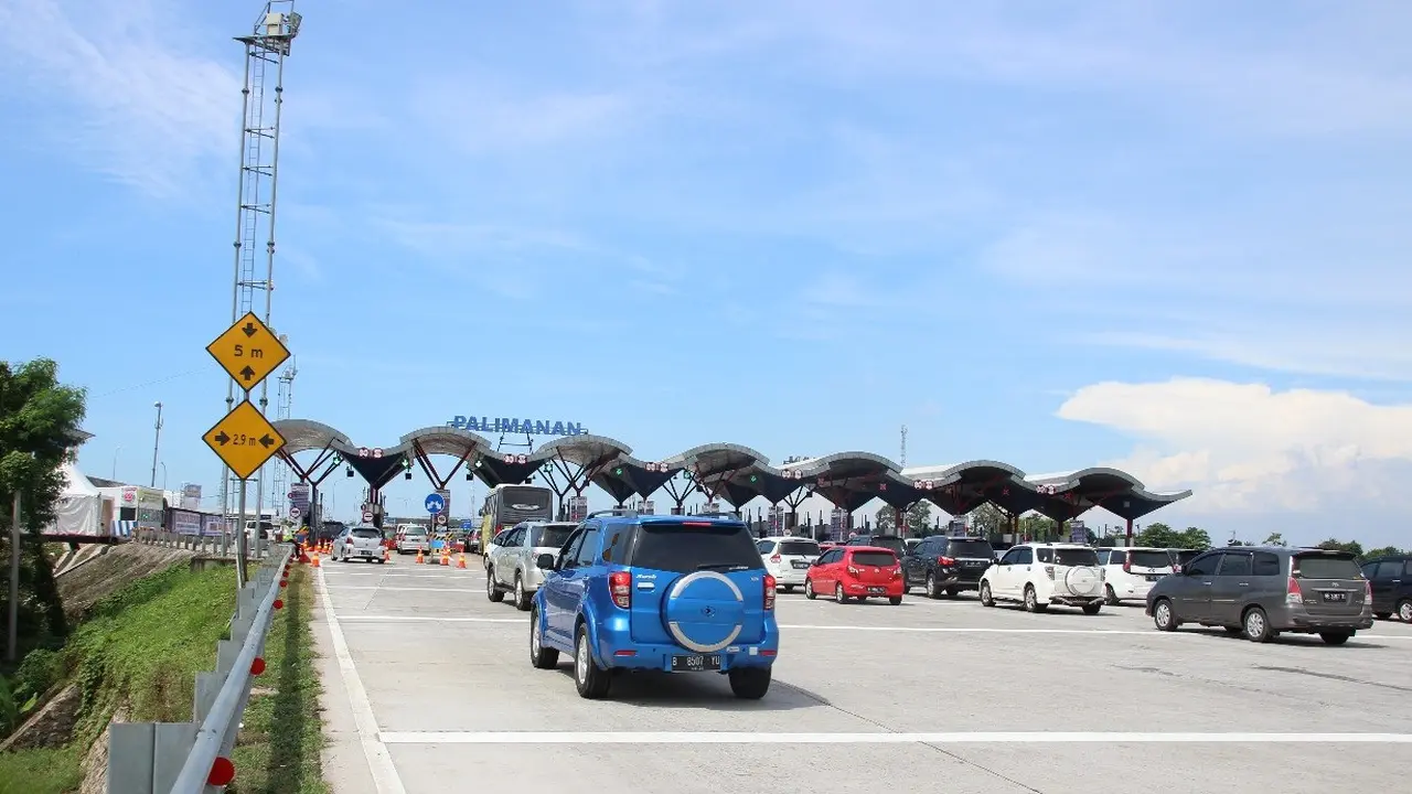 Pintu Tol Palimanan (Liputan6.com/Pengelola Tol Cipali)