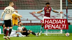 Berita video catatan 13 hadiah penalti yang didapat Manchester United di Premier League 2019-2020.