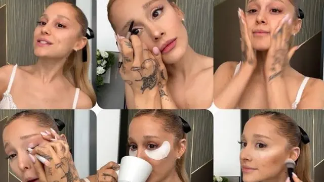 Ariana Grande Menangis Saat Ngaku Sempat Sering Filler Bibir dan Botoks, Berhenti Sejak 2018