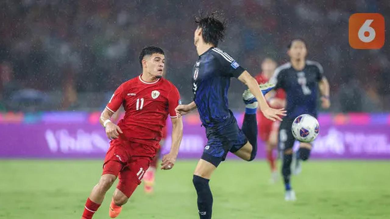 Rapor Pemain Timnas Indonesia usai Kalah Telak 4-0 dari Jepang