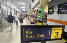 KA Putri Deli Jadi Primadona Nataru 2025/2026, Okupansi Melonjak Drastis di Sumatera Utara