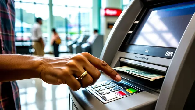 cara menabung di atm bri