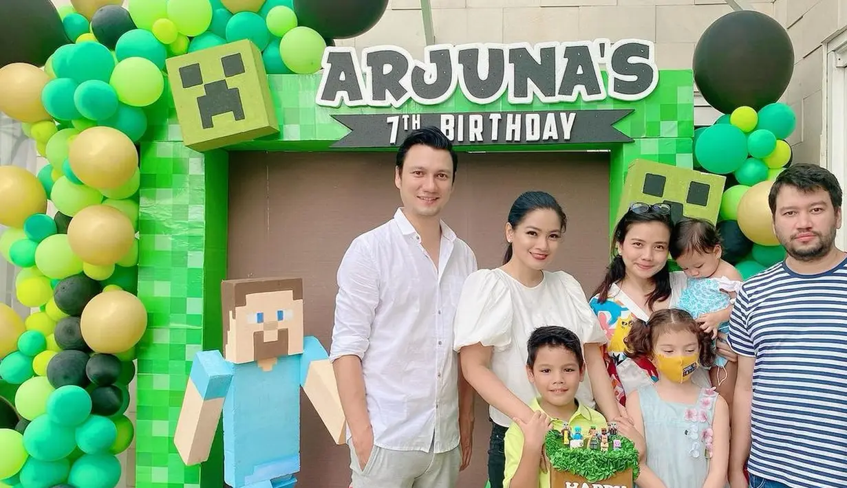 Arjuna Anak Titi Kamal dan Christian Sugiono (Instagram/titi_kamall)