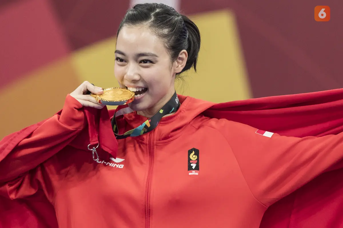 Wushu Putri Indonesia : Lindswell Kwok