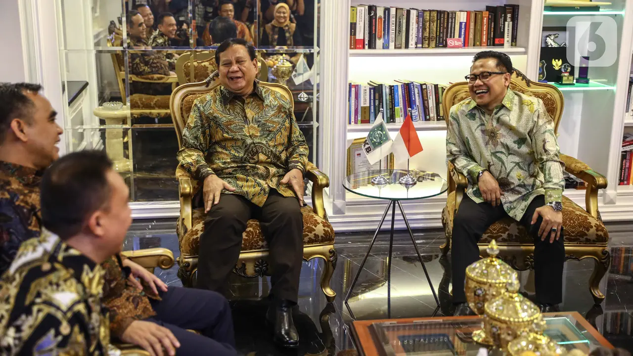Prabowo Sambangi Markas PKB