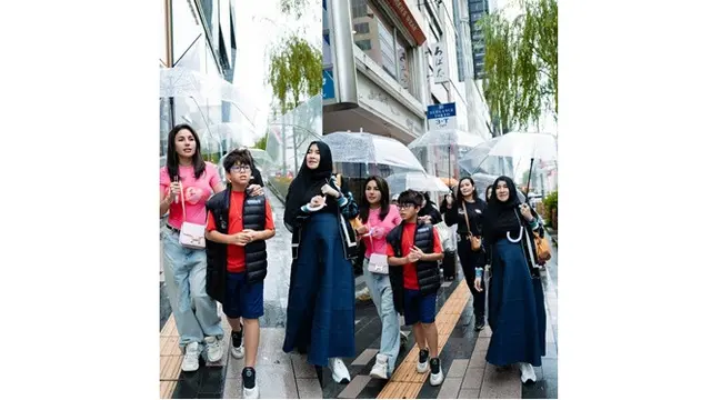 Sudah Berdamai, Ini 6 Potret Nikita Mirzani dan Shandy Purnamasari Liburan di Tokyo