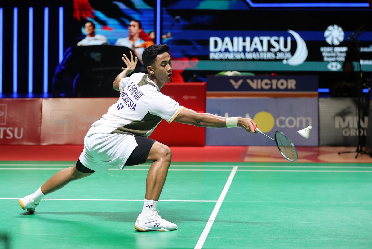 FOTO: Alwi Farhan Melaju ke Final Indonesia Masters 2026