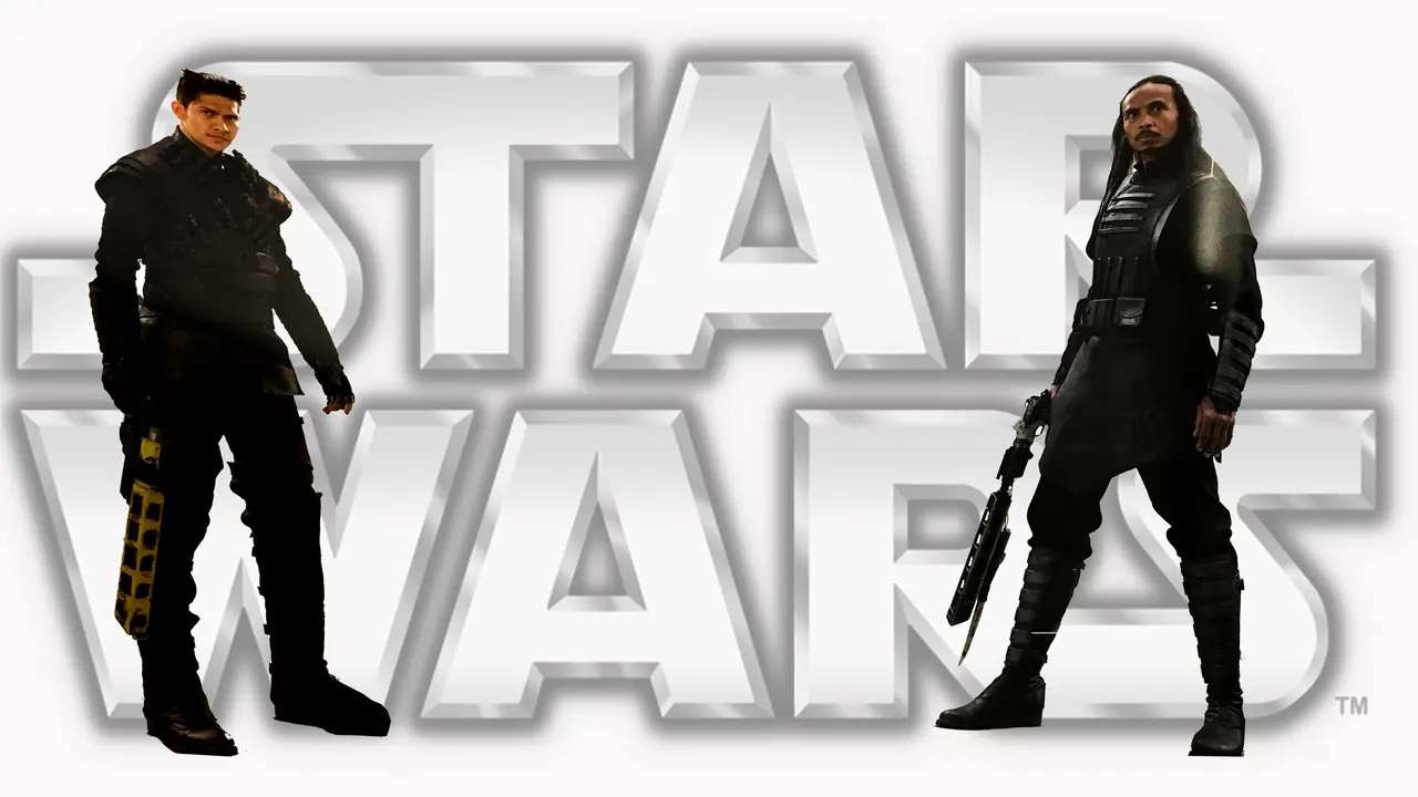 Iko Uwais dan Yayan Ruhian Kostum Star Wars
