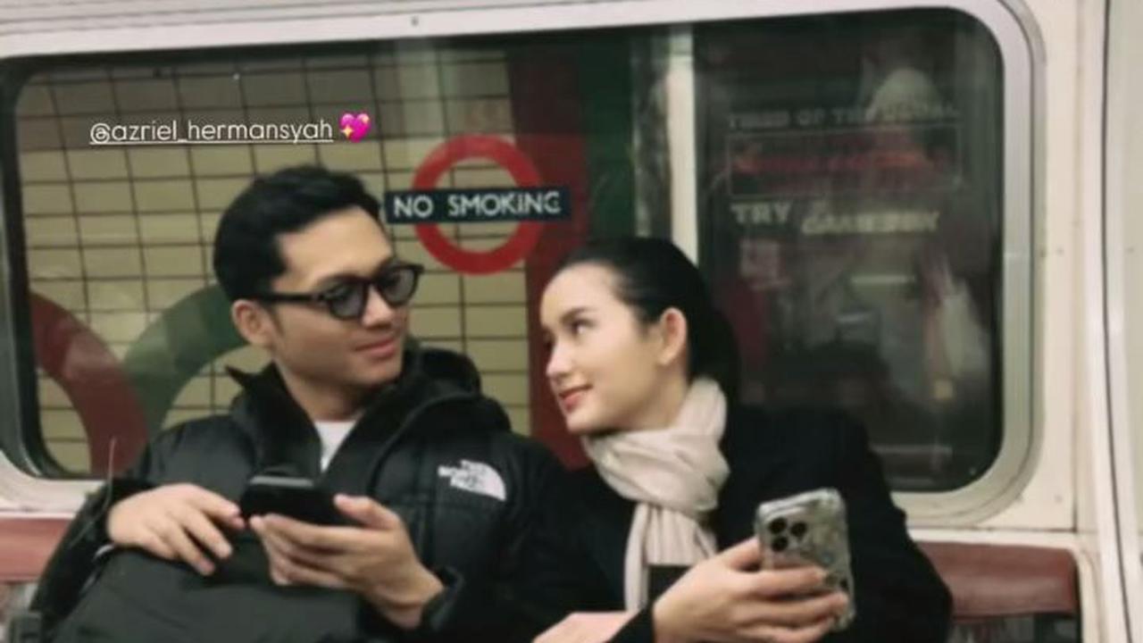 Nggak LDR Lagi, 7 Potret Azriel Hermansyah Bertemu Sarah Menzel di Inggris - Berangkat Bersama Calon Ibu Mertua