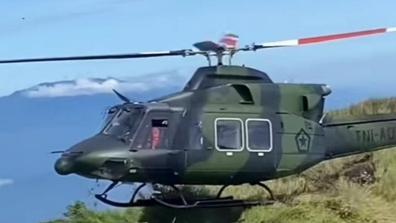 Viral Helikopter Mendarat di Puncak Gunung Ungaran, Benarkan Jemput Pendaki Sultan?