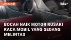 Korban sedang dalam perjalanan ke Brosot untuk membeli bensin. Saat melewati jembatan, dua orang bocah di motor Vario melempar batu