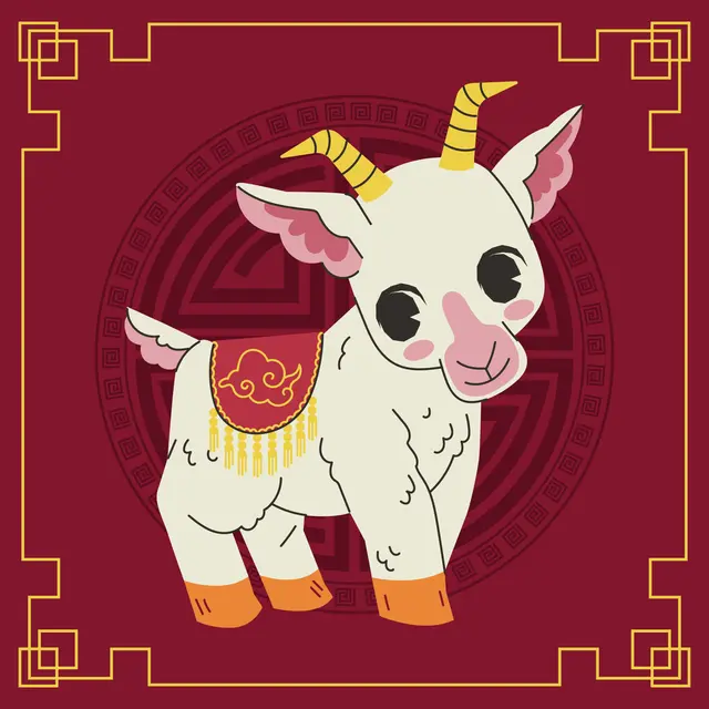 Chinese Zodiac Goat