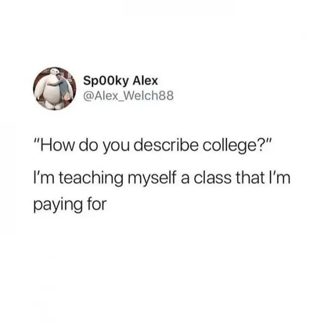 Meme Kocak Tentang Kehidupan Mahasiswa Ini sangat Relatable