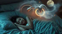arti dari mimpi digigit ular ©Ilustrasi dibuat AI