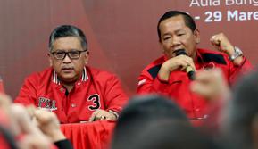 PDI Perjuangan menggelar rapat konsolidasi tingkat nasional yang dipimpin langsung oleh Sekretaris Jenderal PDIP Hasto Kristiyanto dari kantor DPD PDIP Sumatera Utara (Sumut) di Kota Medan, pada Rabu (29/3/2023). (Foto: Dokumentasi PDIP).