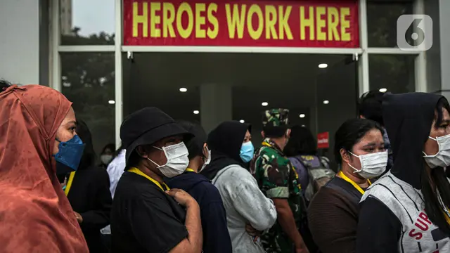 FOTO: Pelepasan Nakes yang Meninggal karena COVID-19 di RSDC Wisma Atlet
