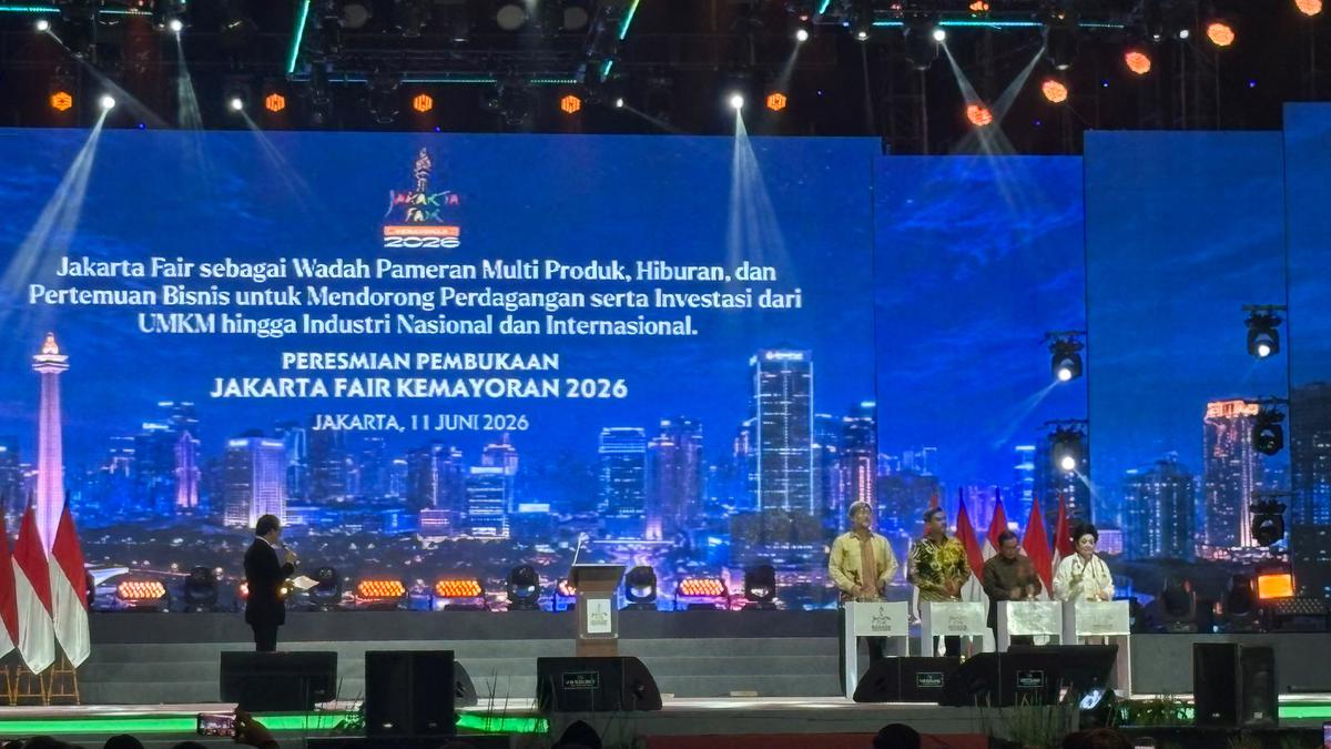 Jakarta Fair Kemayoran 2026 Resmi Dibuka, Transaksi Ditargetkan Tembus Rp 8 Triliun