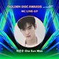 Cha Eun Woo, MC Golden Disc Awards atau GDA 2024 . (Twitter/ GoldenDisc_en)