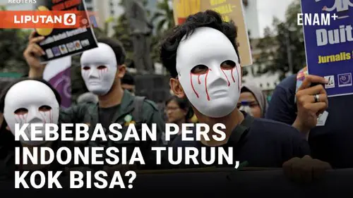 VIDEO: Kebebasan Pers Indonesia Turun Peringkat, Bagaimana Komitmen Prabowo?