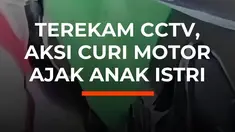 Aksi pencurian motor di Gang Tempe, Cipulir, Kebayoran Lama, Jakarta Selatan, terekam CCTV. Pelaku diduga berpura-pura bermain dan menggendong anaknya untuk menghindari kecurigaan warga saat memantau motor yang menjadi target.