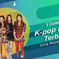 Yuk, mengintip 5 comeback k-pop  keren terbaru yang wajib untuk kalian simak. (Foto: Twitter/ygent_official, Desain: Nurman Abdul Hakim/Bintang.com)