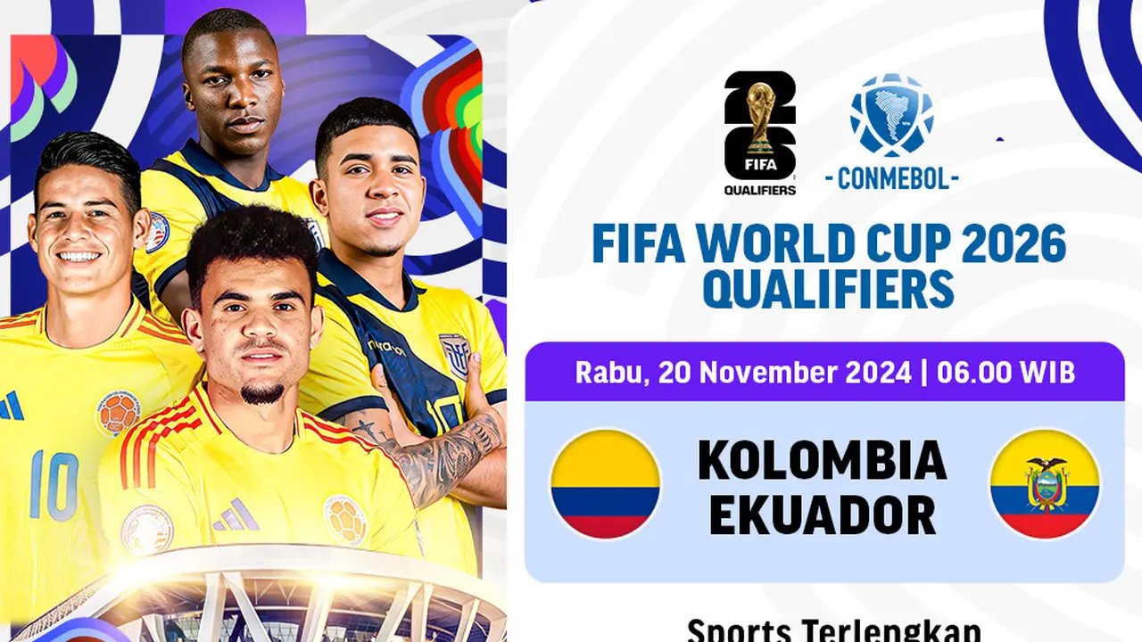 Jadwal CONMEBOL Qualifiers 2026 di Vidio Pekan Ini