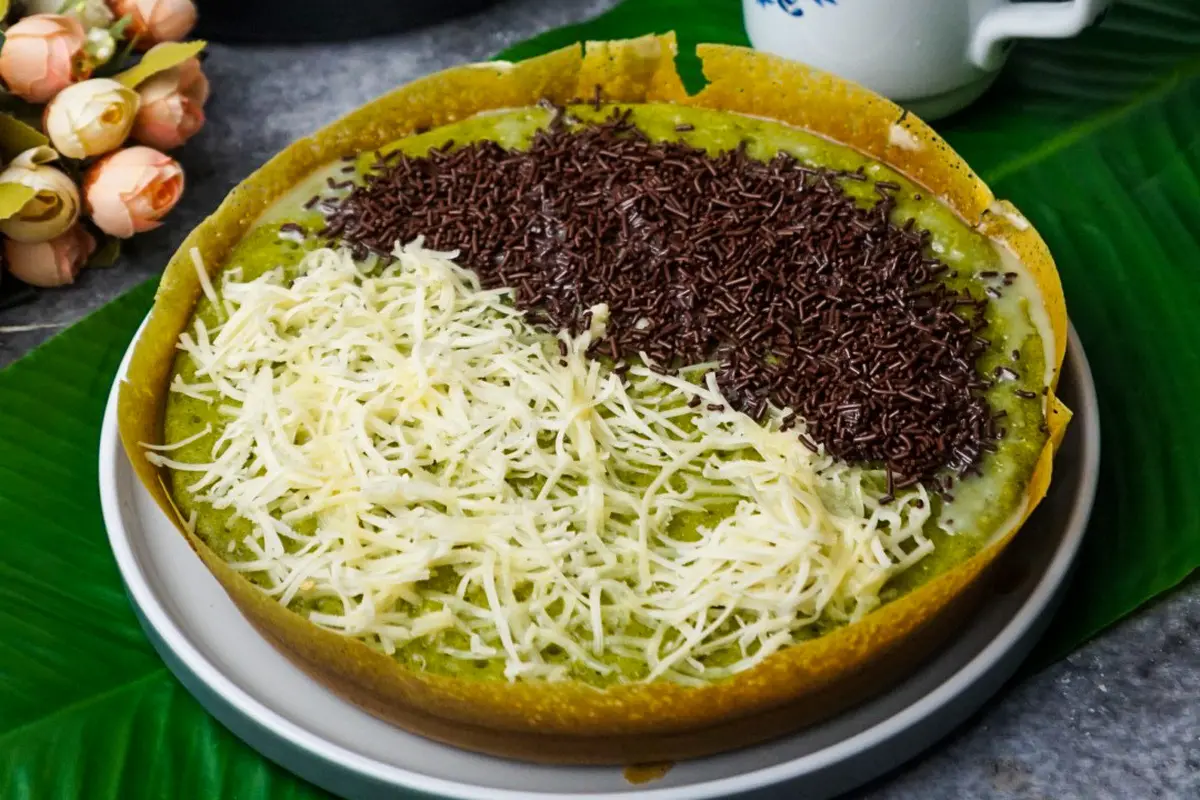 Ilustrasi Martabak Manis 2 Toping