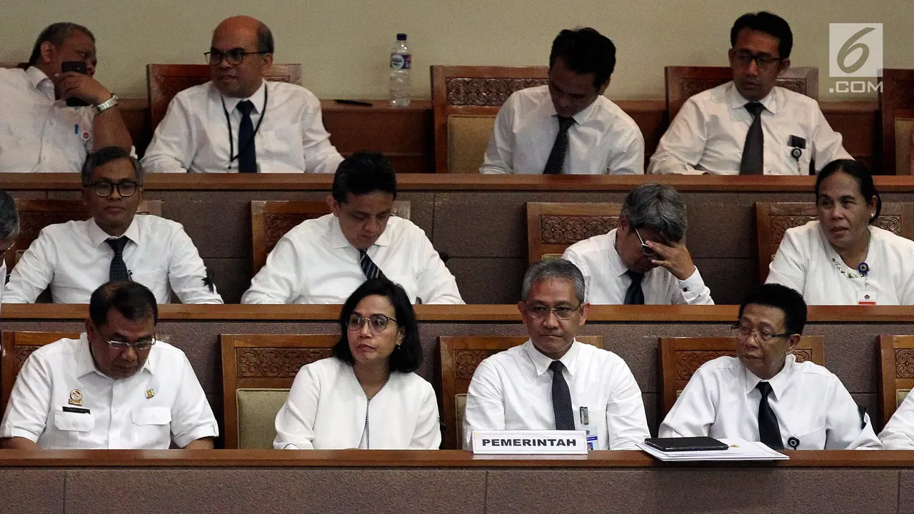 Rapat Paripurna DPR Sahkan RUU APBN 2019