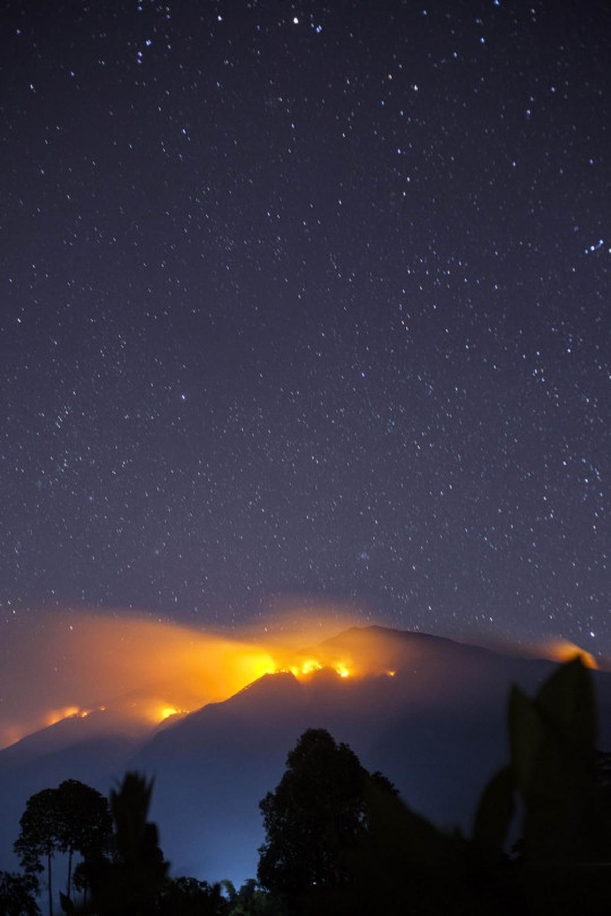 Ini dahsyatnya kebakaran Gunung Merbabu