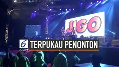 Grup band komedi Jigo mengaku terpukau melihat antusiasme 10 ribu penonton dalam acara HUT ke-5 MSI. Acara ini juga turut dimeriahkan oleh Zaskia Gotik dan Tipe-X.