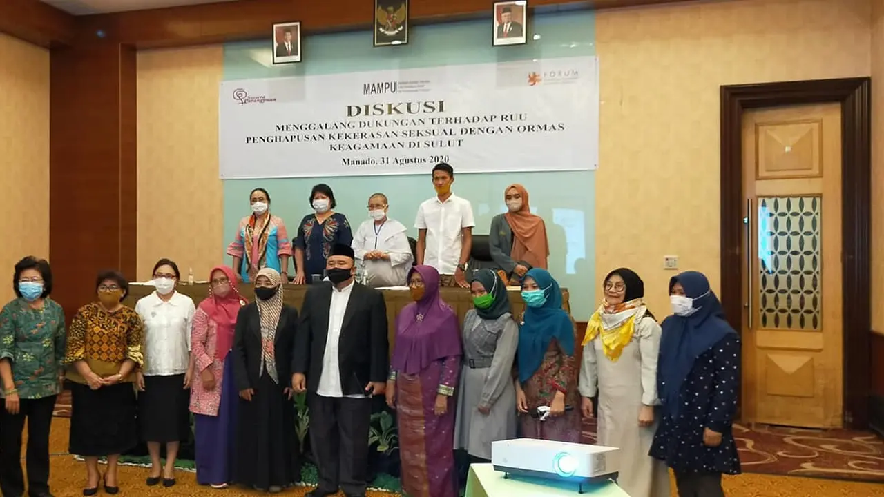 Sejumlah tokoh agama dan pimpinan ormas keagamaan di Sulut menyatakan dukungan untuk pengesahan RUU PKS.