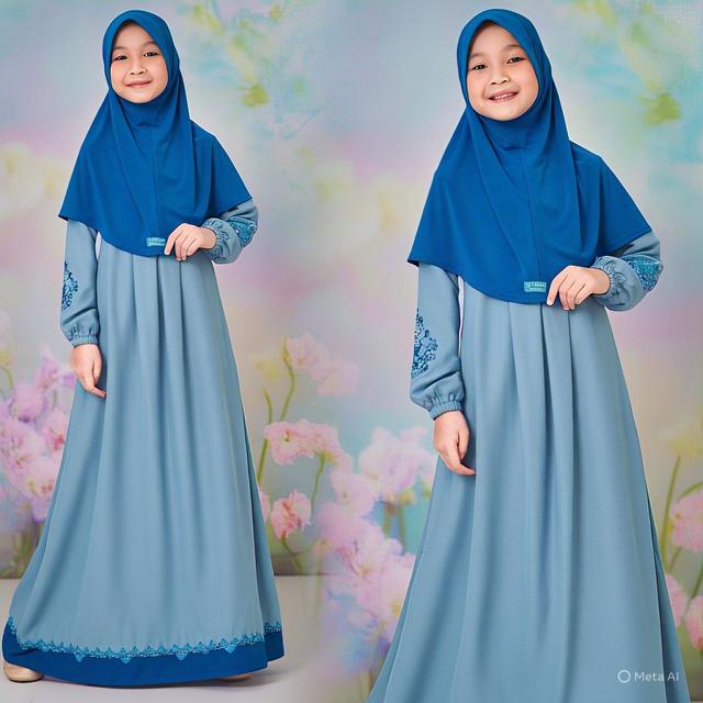 Baju Model Gamis Anak Perempuan