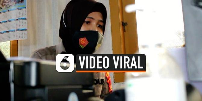 VIDEO: Viral Polwan Bantu Nenek Naik Angkot di Palembang, Ini Faktanya