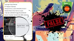 Simak, Tips Terhindar dari Lowongan Kerja Palsu