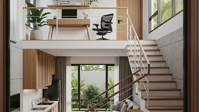Rumah Kecil Tapi Punya Working Space
