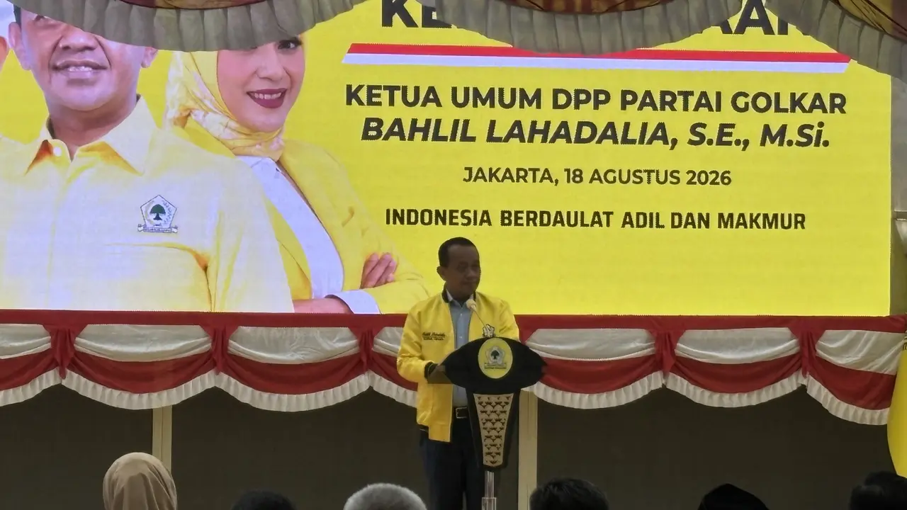 Ketua Umum Partai Golkar Bahlil Lahadalia.