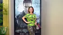 Penyanyi dangdut Kristina saat menghadiri premiere film Terminator Genisys di Gandaria City XXI, Jakarta, Rabu (24/6/2015). Terminator Genisys menceritakan tentang kehidupan di tahun 2029.(Liputan6.com/Panji Diksana) 