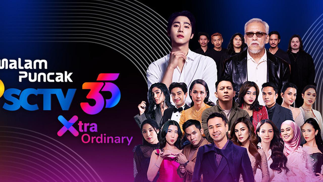 HUT SCTV 35 Xtraordinary: Ahn Hyo Seop hingga Artis Top Meriahkan Malam Puncak