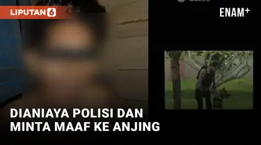 Pemuda di Halmahera Dianiaya Polisi dan Diminta Minta Maaf ke Anjing Pelacak