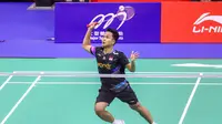 Anthony Sinisuka Ginting harus bermain rubber game untuk mengalahkan Chi Yu Jen dari Chinese Taipei. Tunggal putra Indonesia itu menang 21-18, 20-22, dan 21-9 di Hong Kong Colesium, Kamis (12/9).