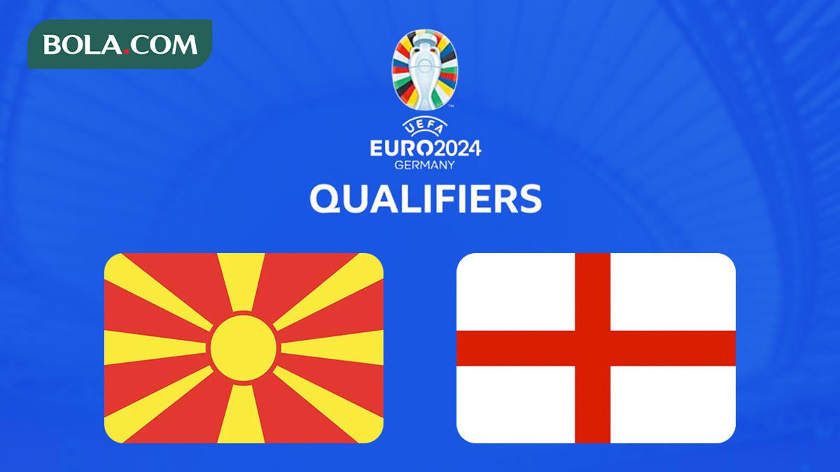 Link Live Streaming Kualifikasi Euro 2024: Makedonia Utara Vs Inggris