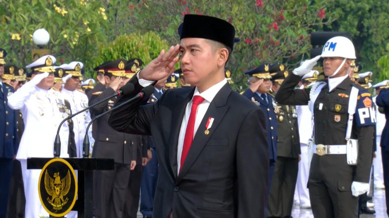 Wapres Gibran Pimpin Upacaraa