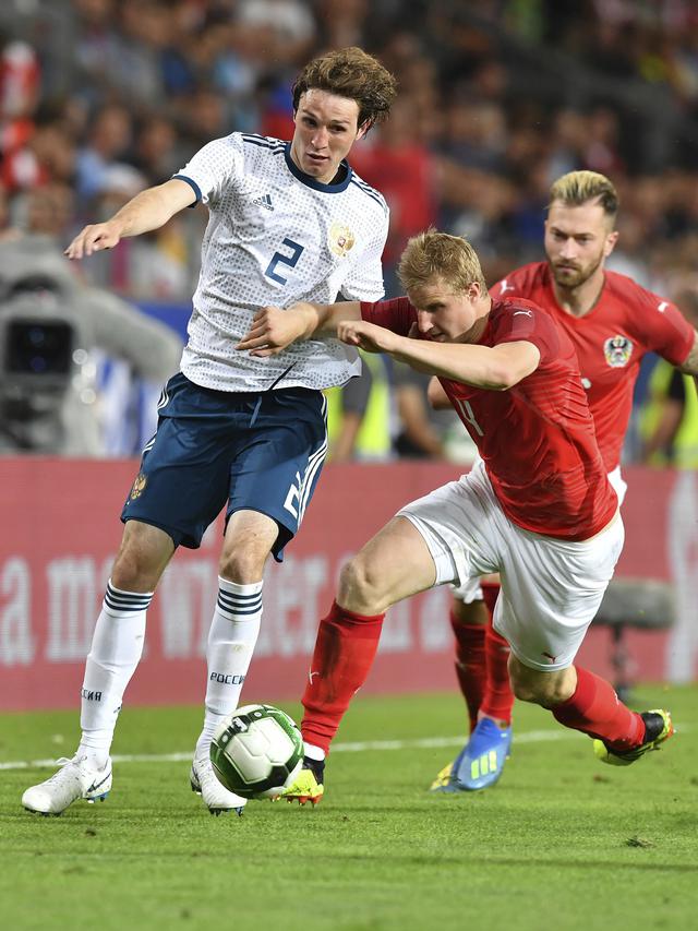 Austria, Rusia, Laga Uji Coba