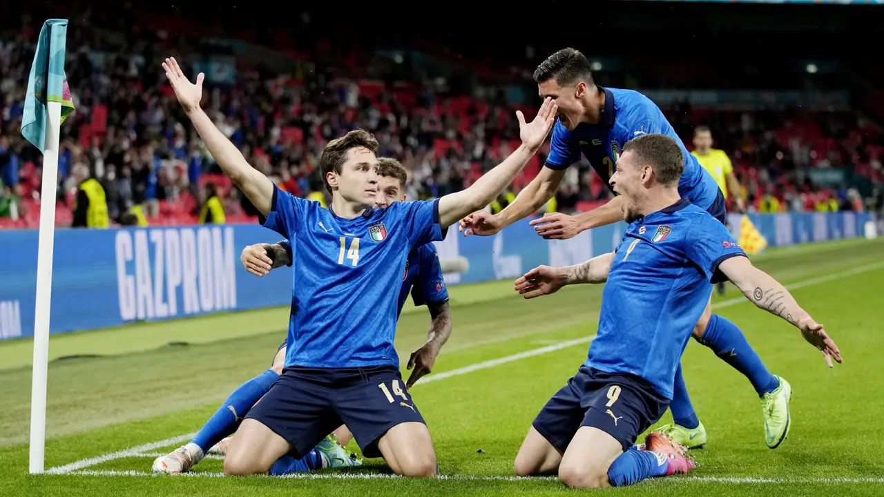 Foto Piala Eropa: Momen Selebrasi Emosional di Babak 16 Besar Euro 2020