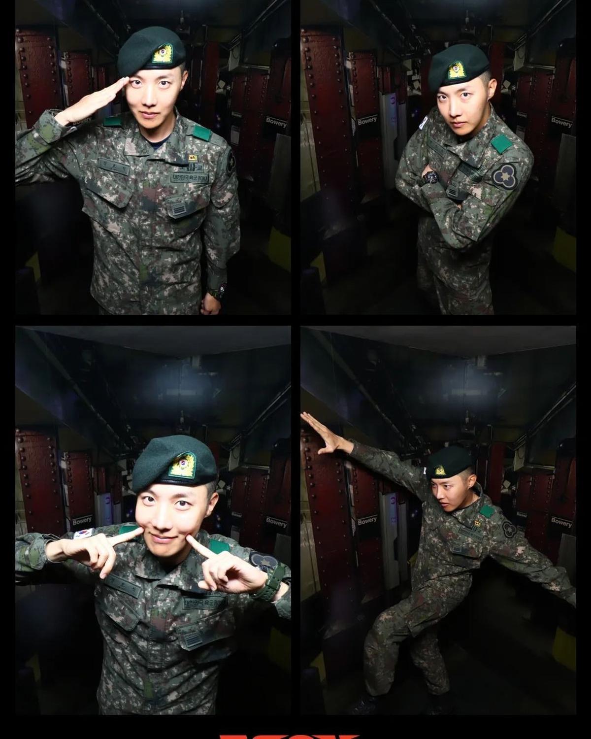 J-Hope BTS Keluar Wamil