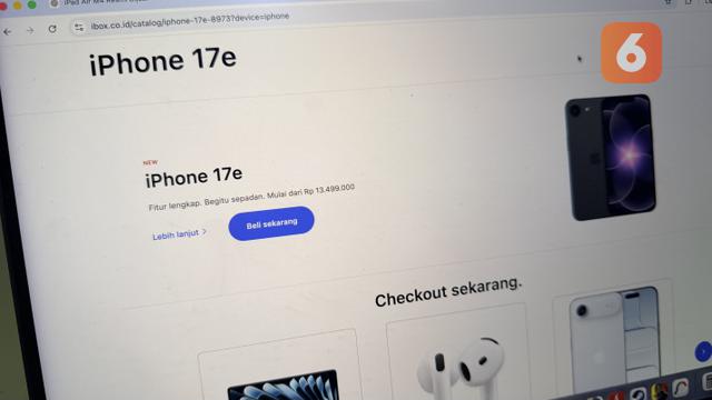 iPhone 17e Masuk Indonesia, Seberapa Terjangkau Dibanding iPhone 17?
